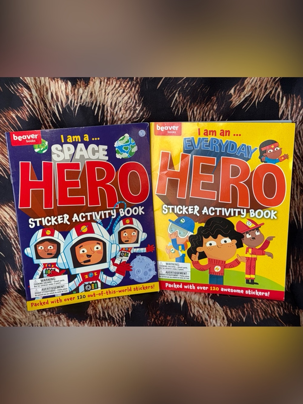 Beaver Hero Activity Books set of 2 - NEW